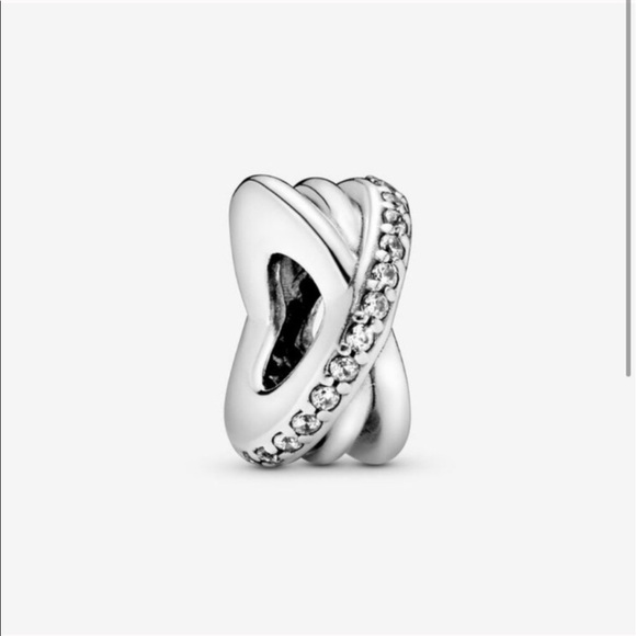 Pandora Jewelry - Pandora sparkling and polished lines spacer charm